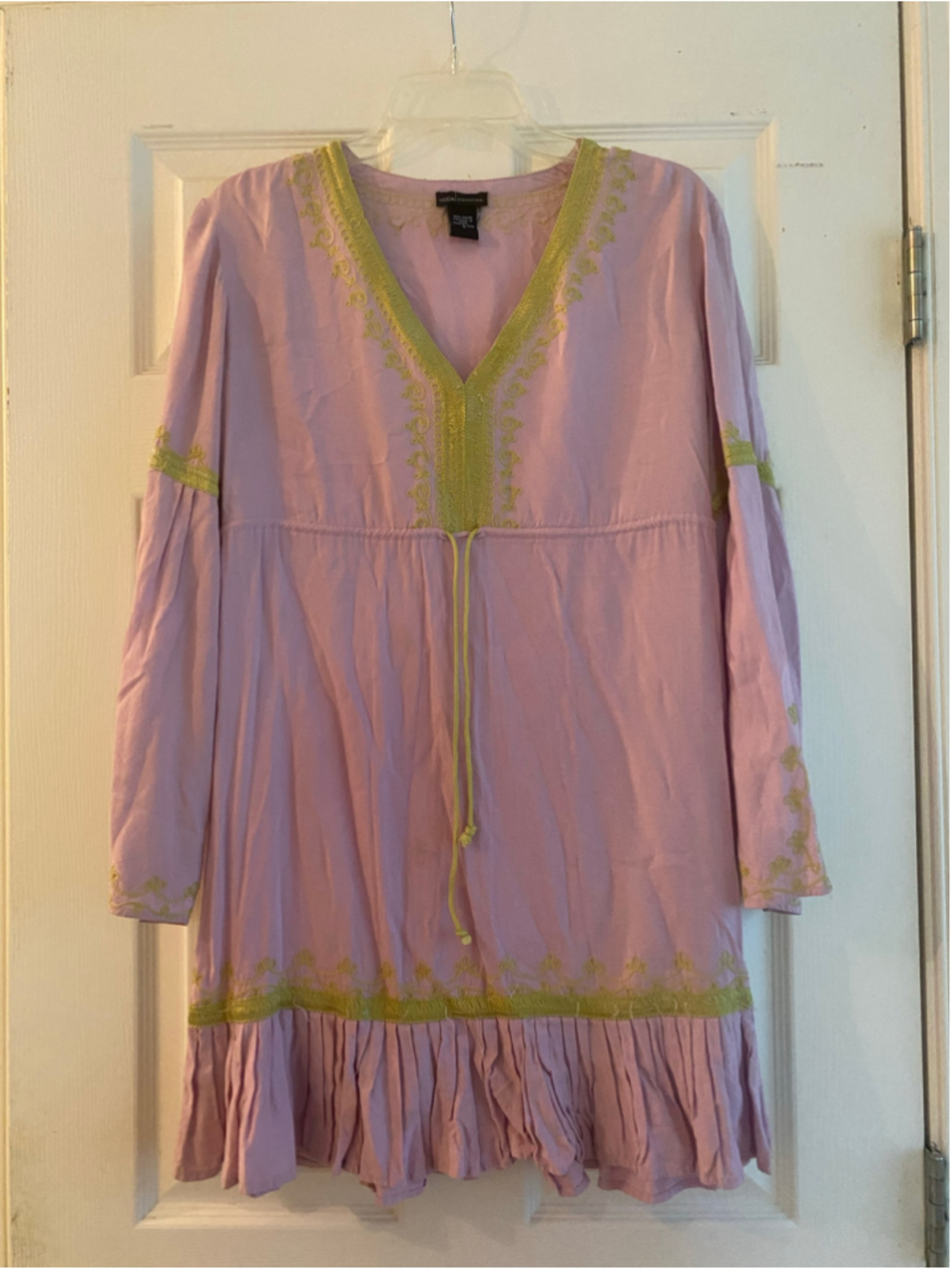 Women's Moda International Long Sleeve Dress - Size Small